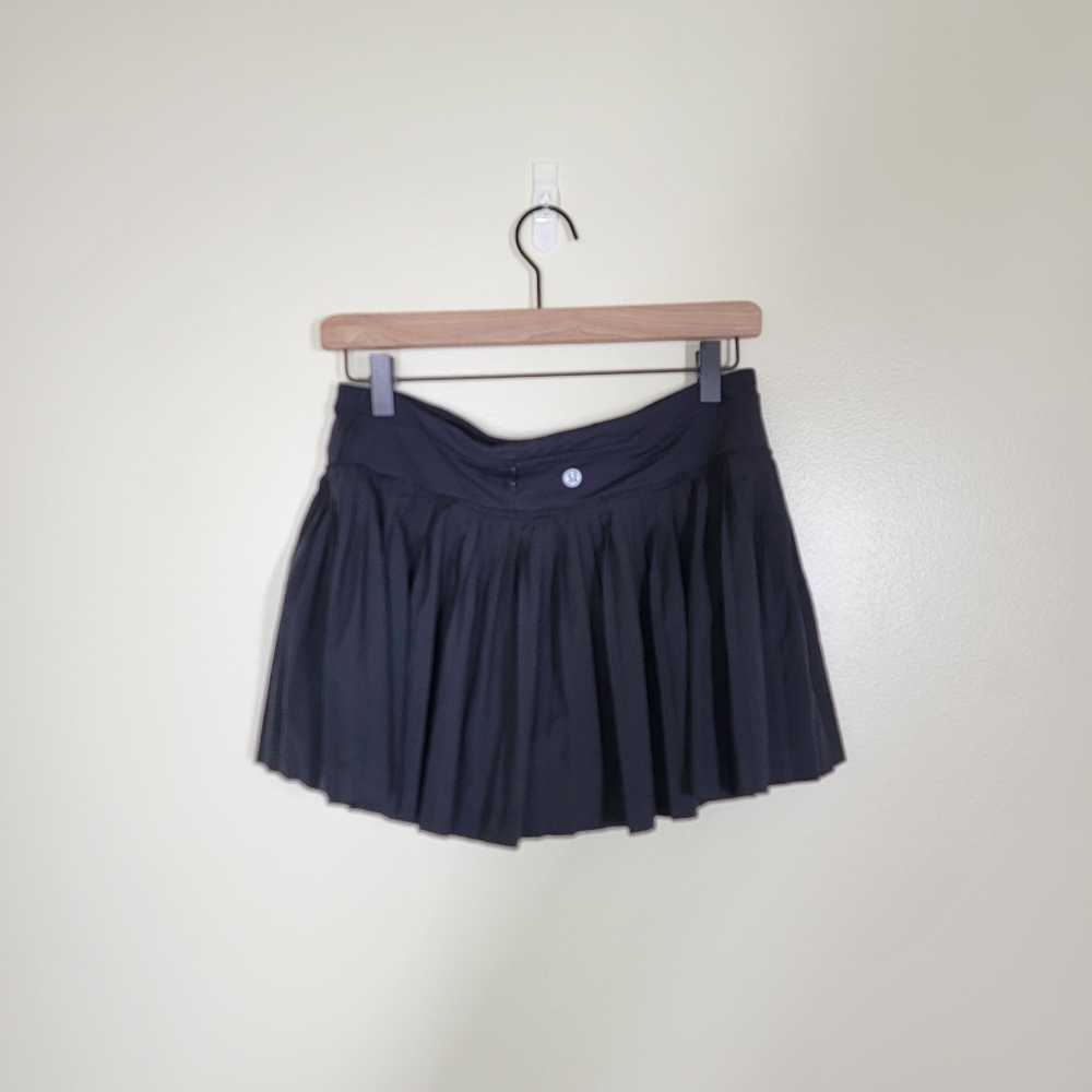 Lululemon Pleated Athletic Tennis Golf Pickleball Skort Size 6 Black